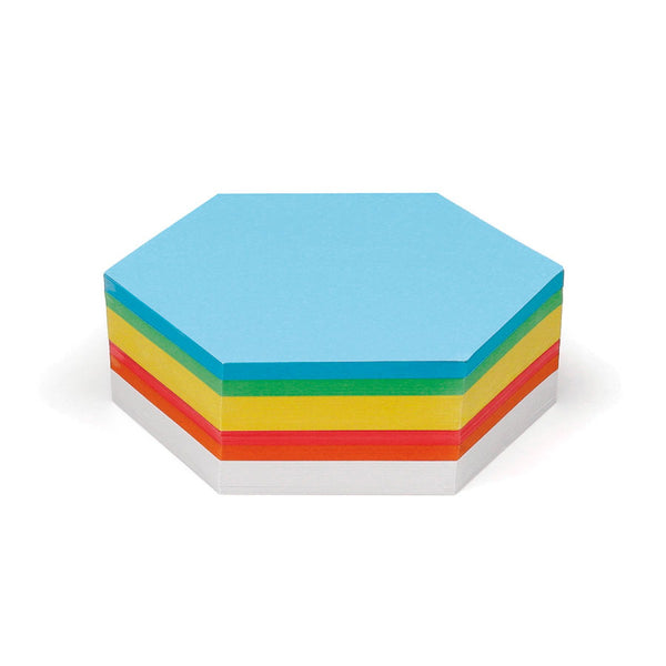 250 Pin-It Cards, hexagonal, assorted